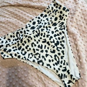 Aerie High Waisted Swim Bottoms :))